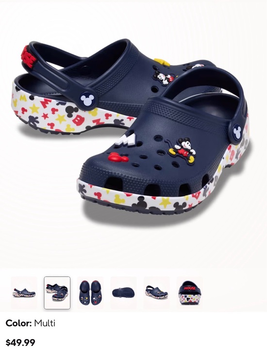 CROCS Other - Mickey Mouse Toddler Crocs 8c
